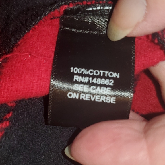 NWT - Torrid brand - Size Large, Red Buffalo Plaid jacket. - Picture 7 of 9